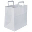 BOLSA ASA PLANA BLANCA 70G. 20+10x32