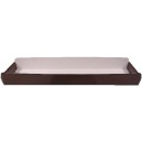 CUBETA PLEGADIZA CHOCOLATE 26x6x3,5 CM