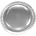 12 CM PLATOS ESTRIADOS PLATA