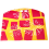 CARPETA 36x46 CREMA/RUBINÉ