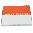 CAJA MICROCANAL APILABLE 41X21X5 BLANCA/NARANJA